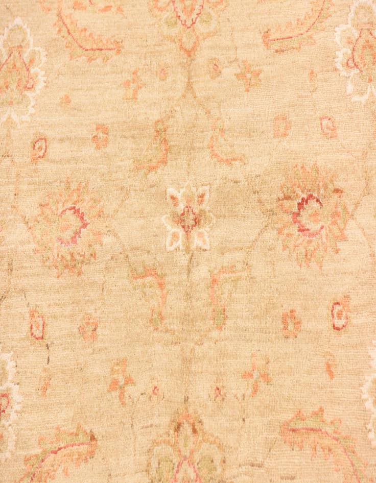 Detail image of  5' 7 x 7' 8  Hand Knotted Peshawar Ziegler Rug