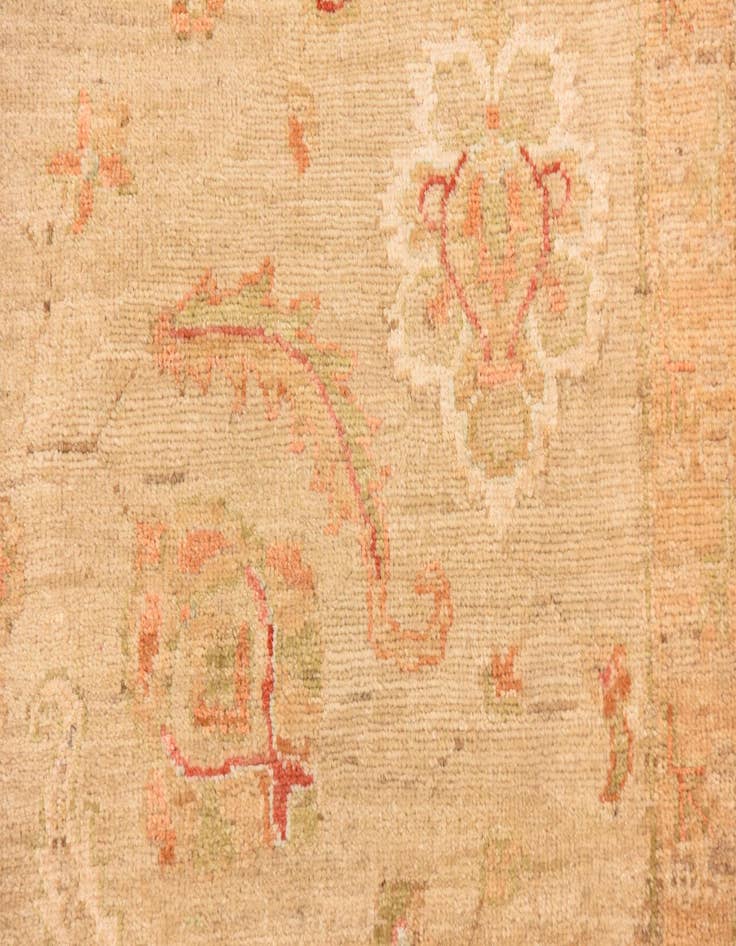 Detail image of  5' 7 x 7' 8  Hand Knotted Peshawar Ziegler Rug