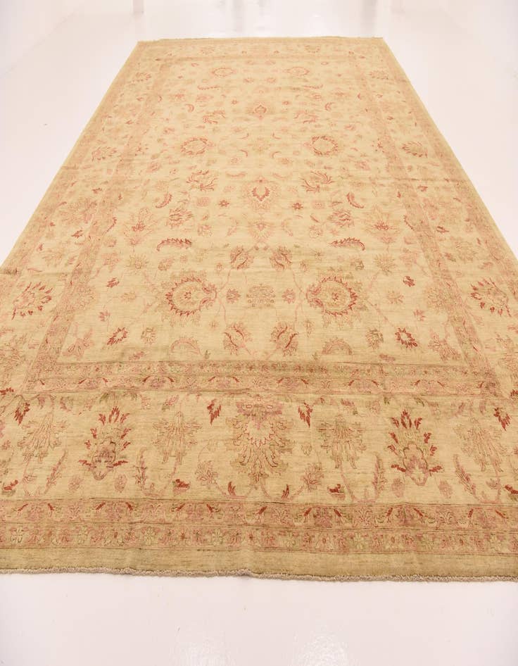 Detail image of  13' x 17' 6  Hand Knotted Peshawar Ziegler Rug