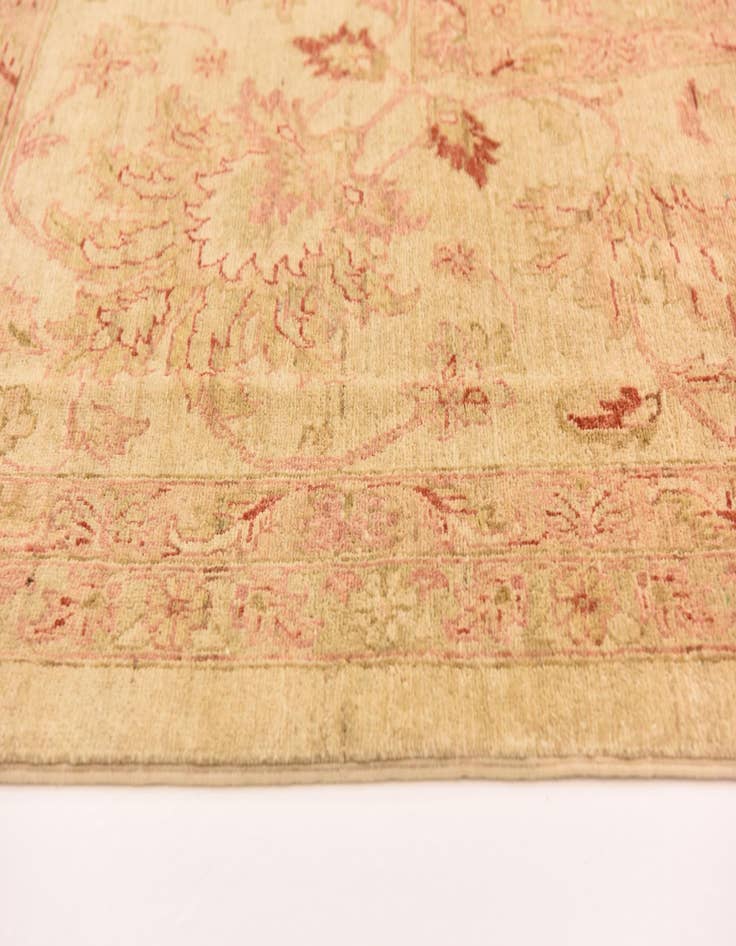 Detail image of  13' x 17' 6  Hand Knotted Peshawar Ziegler Rug