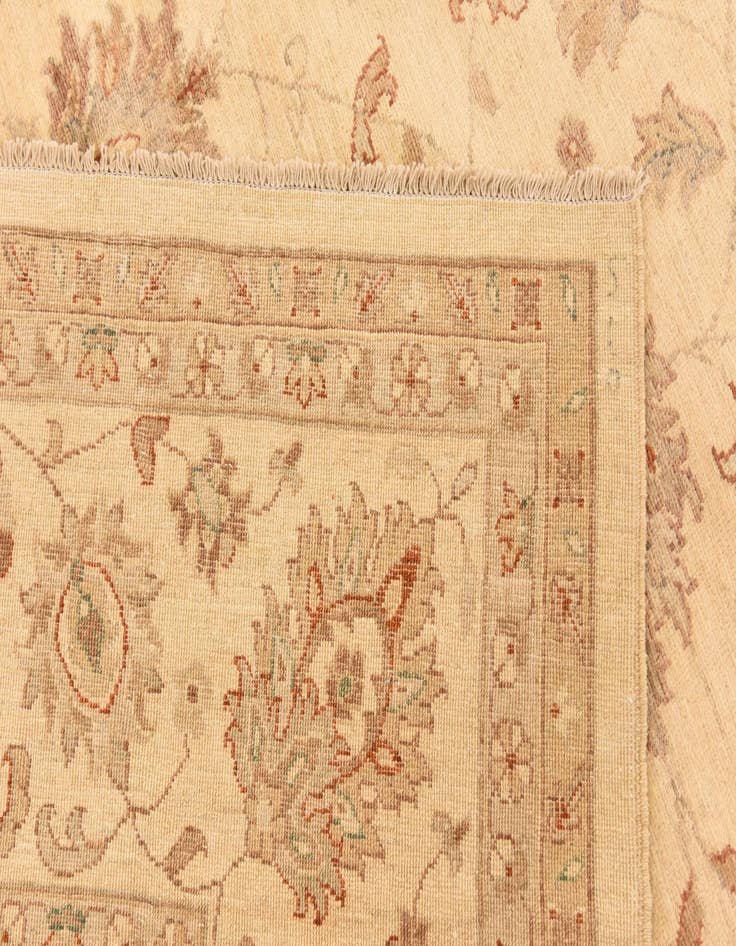 Detail image of  9' 9 x 12' 8  Hand Knotted Peshawar Ziegler Rug