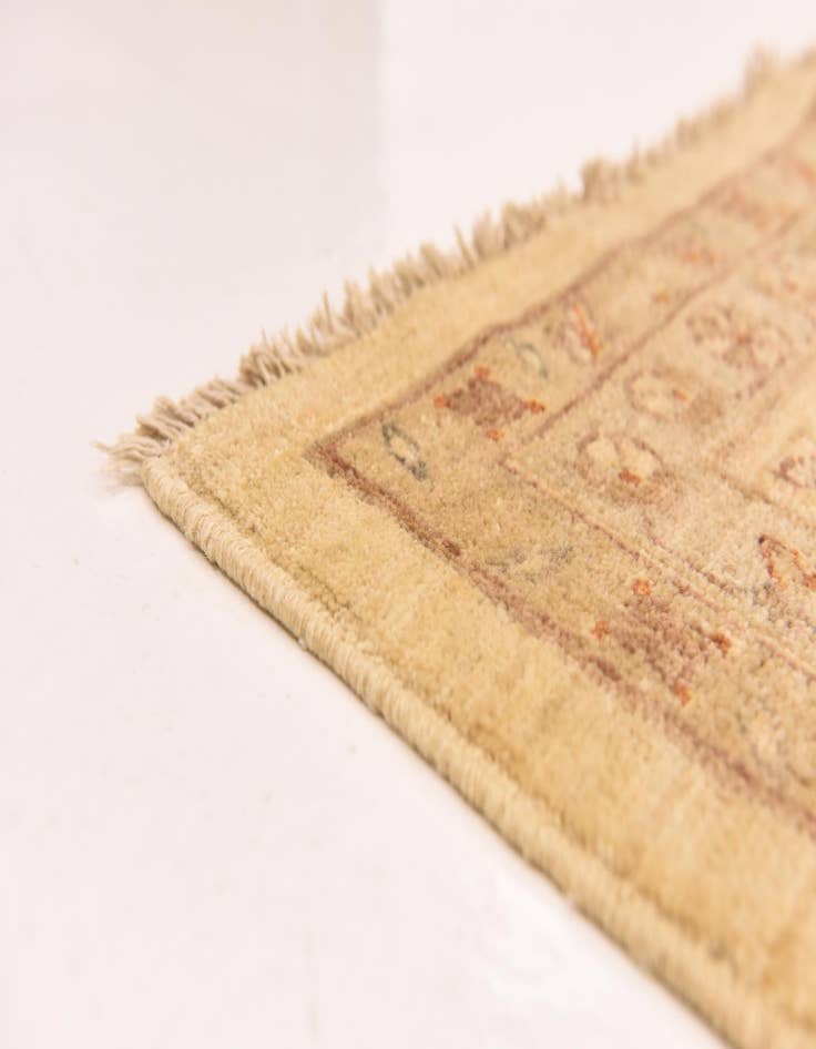 Detail image of  9' 9 x 12' 8  Hand Knotted Peshawar Ziegler Rug