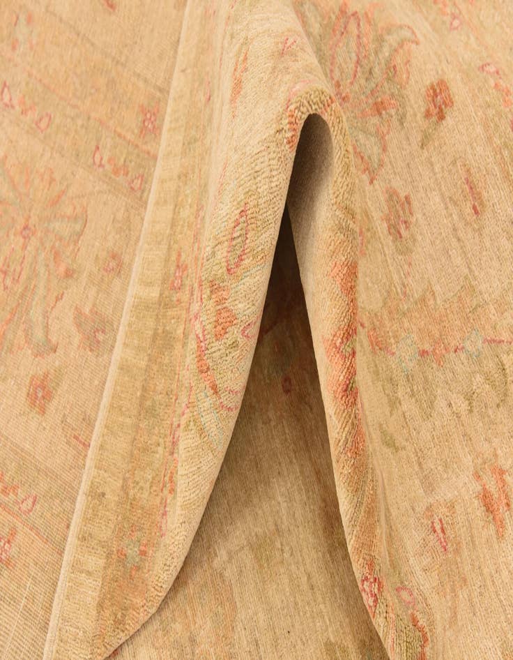 Detail image of  9' 9 x 12' 10  Hand Knotted Peshawar Ziegler Rug