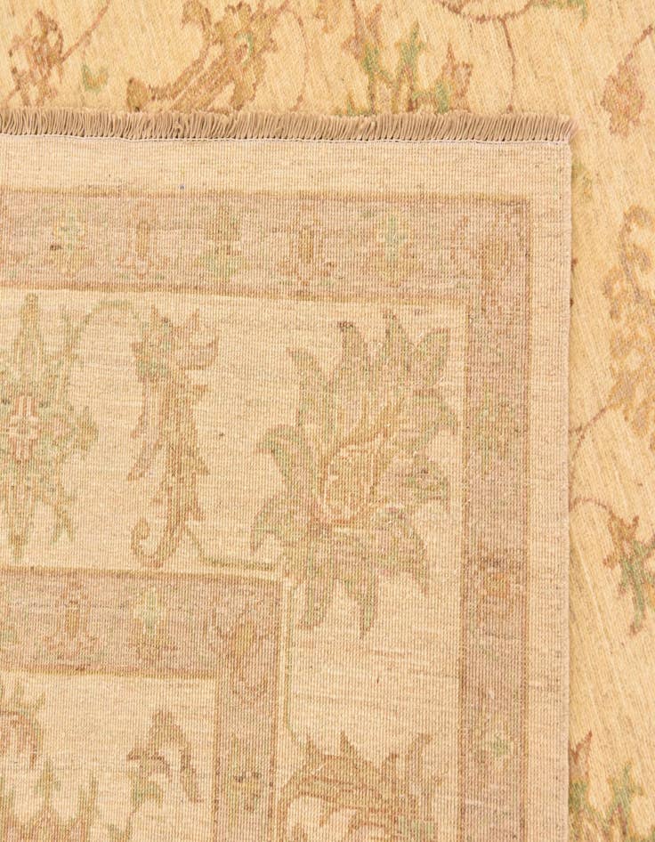 Detail image of  5' 8 x 8'  Hand Knotted Peshawar Ziegler Rug