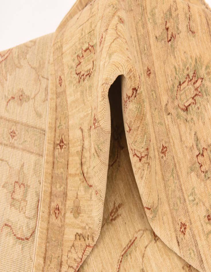 Detail image of  5' 8 x 7' 10  Hand Knotted Peshawar Ziegler Rug