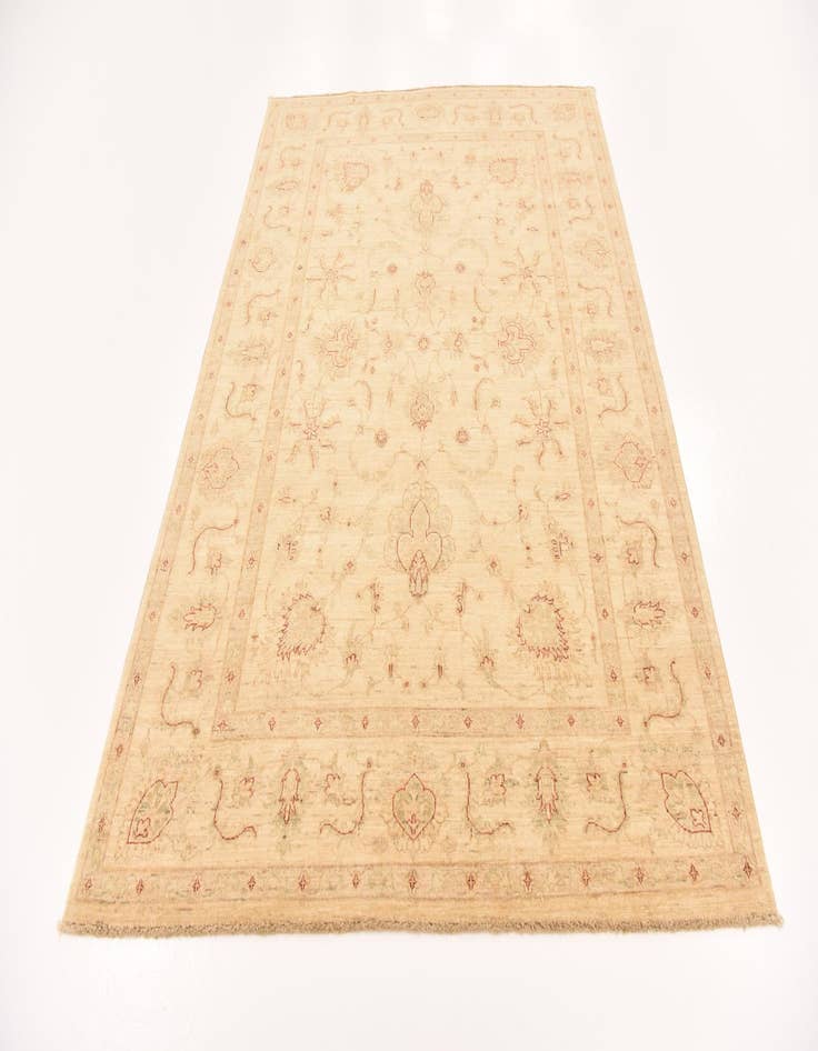 Detail image of  5' 8 x 7' 10  Hand Knotted Peshawar Ziegler Rug