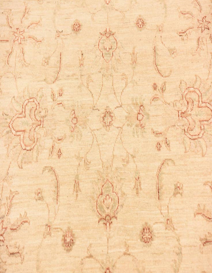 Detail image of  5' 8 x 7' 10  Hand Knotted Peshawar Ziegler Rug