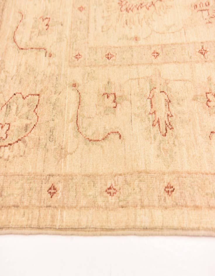 Detail image of  5' 8 x 7' 10  Hand Knotted Peshawar Ziegler Rug