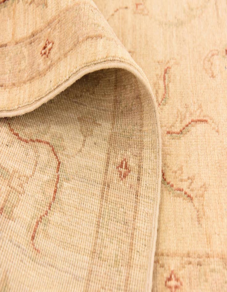 Detail image of  5' 8 x 7' 10  Hand Knotted Peshawar Ziegler Rug