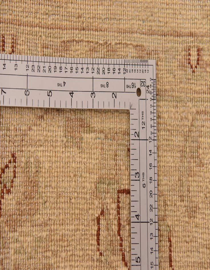 Detail image of  5' 6 x 7' 8  Hand Knotted Peshawar Ziegler Rug