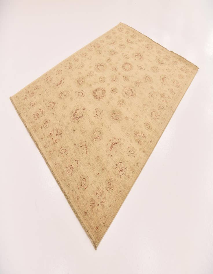 Detail image of  5' 6 x 7' 8  Hand Knotted Peshawar Ziegler Rug