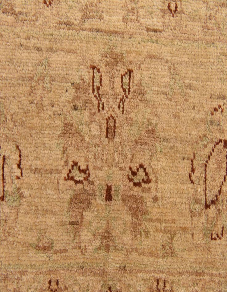 Detail image of  5' 6 x 7' 8  Hand Knotted Peshawar Ziegler Rug