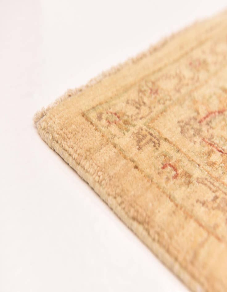 Detail image of  5' 8 x 7' 9  Hand Knotted Peshawar Ziegler Rug