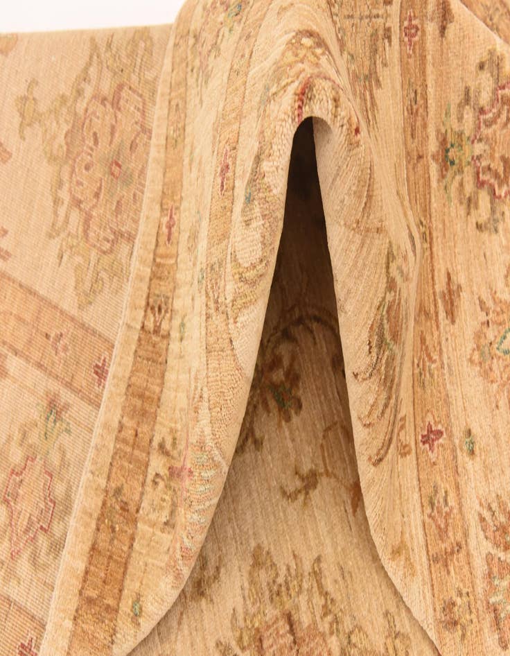 Detail image of  5' 7 x 7' 7  Hand Knotted Peshawar Ziegler Rug