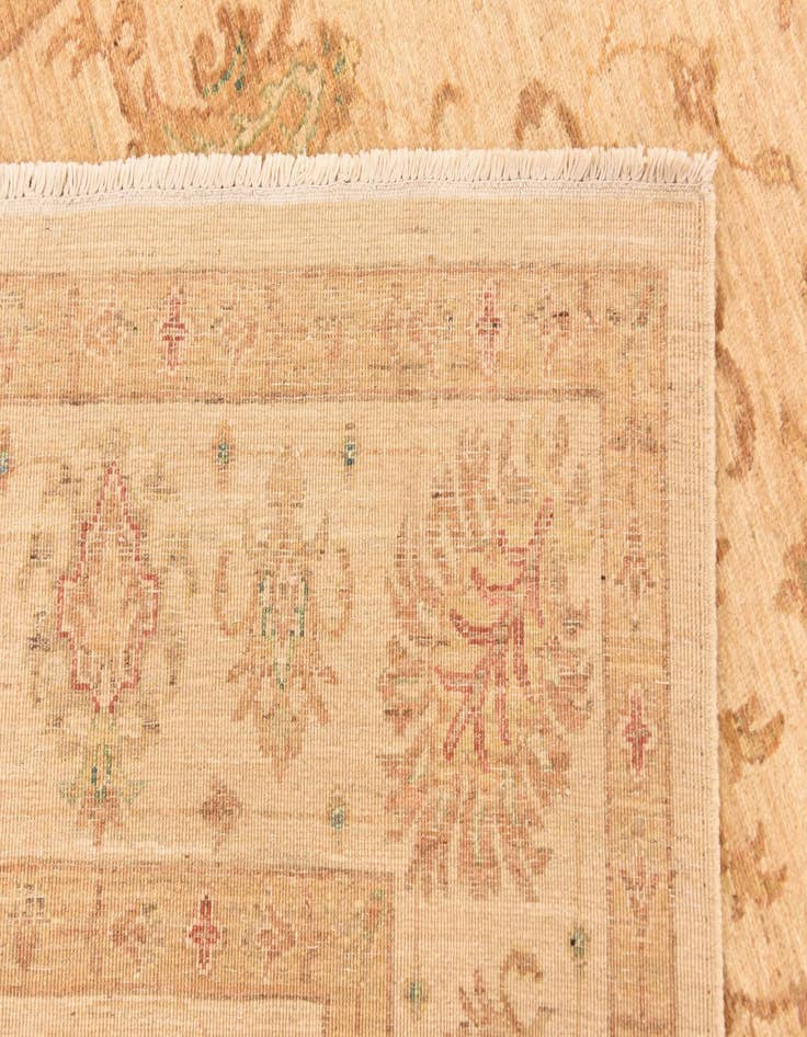 Detail image of  5' 7 x 7' 7  Hand Knotted Peshawar Ziegler Rug
