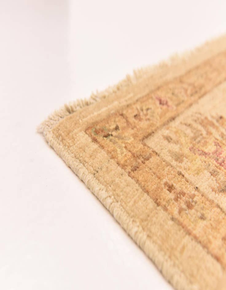 Detail image of  5' 7 x 7' 7  Hand Knotted Peshawar Ziegler Rug