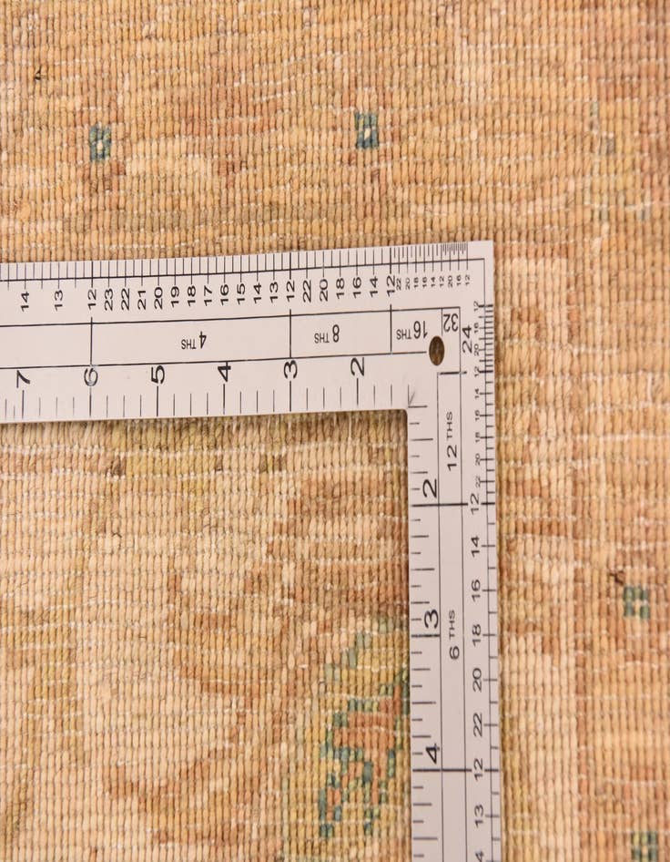 Detail image of  5' 7 x 7' 9  Hand Knotted Peshawar Ziegler Rug