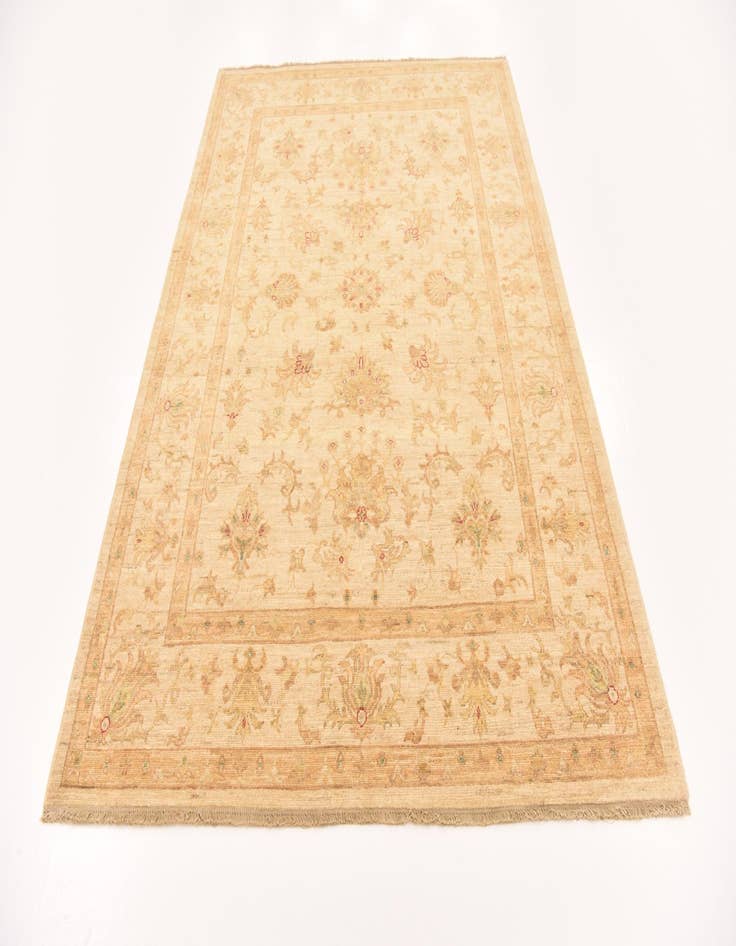 Detail image of  5' 7 x 7' 9  Hand Knotted Peshawar Ziegler Rug