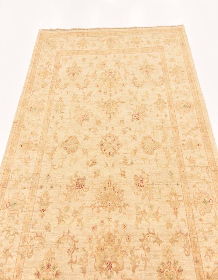 Detail image of  5' 7 x 7' 9  Hand Knotted Peshawar Ziegler Rug