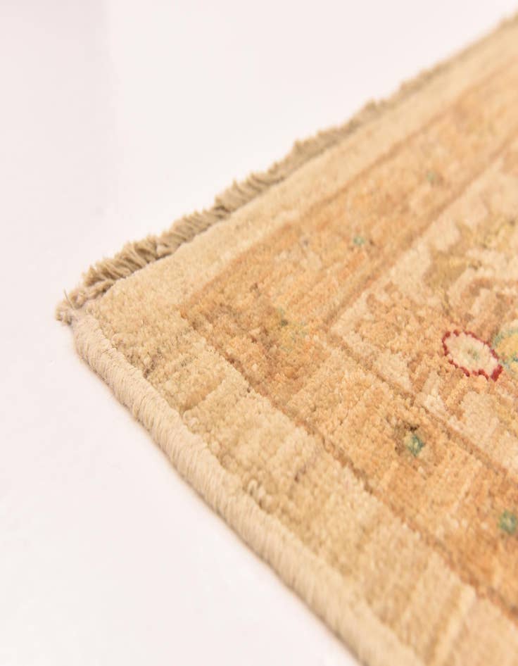 Detail image of  5' 7 x 7' 9  Hand Knotted Peshawar Ziegler Rug