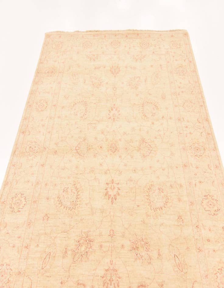 Detail image of  5' 7 x 8' 2  Hand Knotted Peshawar Ziegler Rug