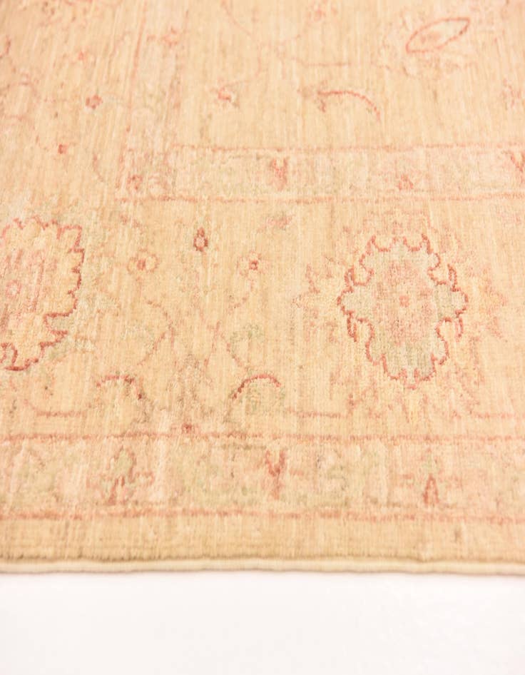 Detail image of  5' 7 x 8' 2  Hand Knotted Peshawar Ziegler Rug