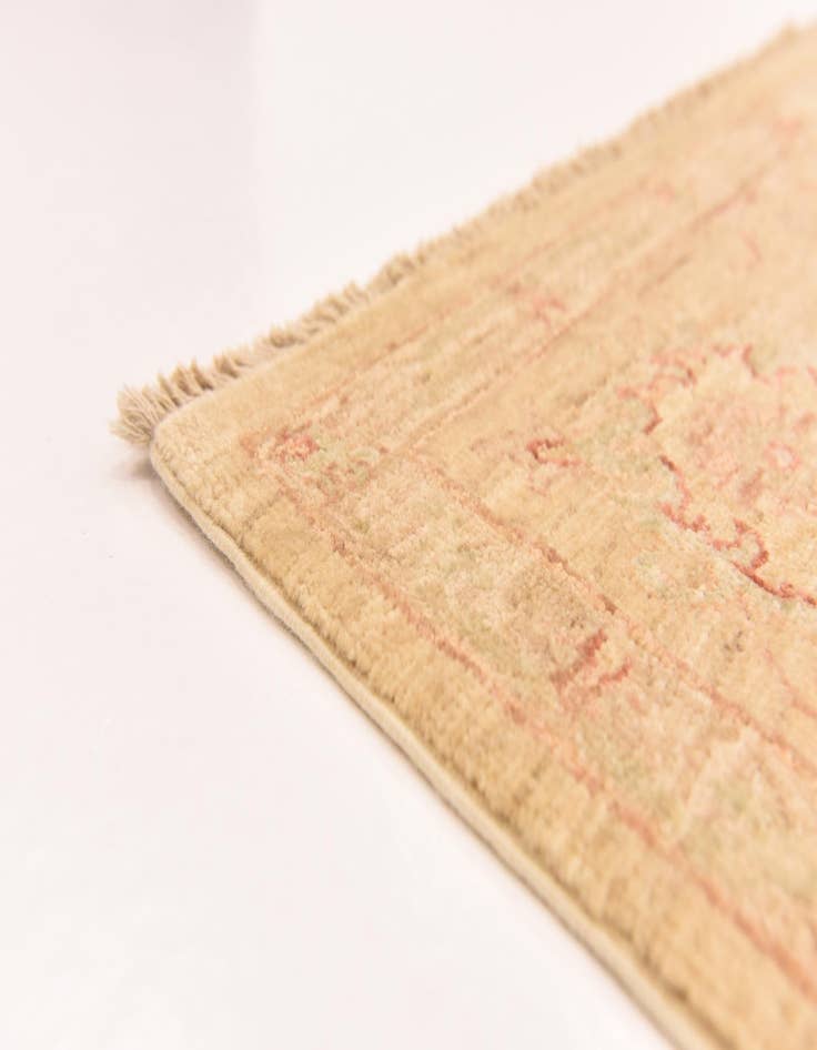 Detail image of  5' 7 x 8' 2  Hand Knotted Peshawar Ziegler Rug