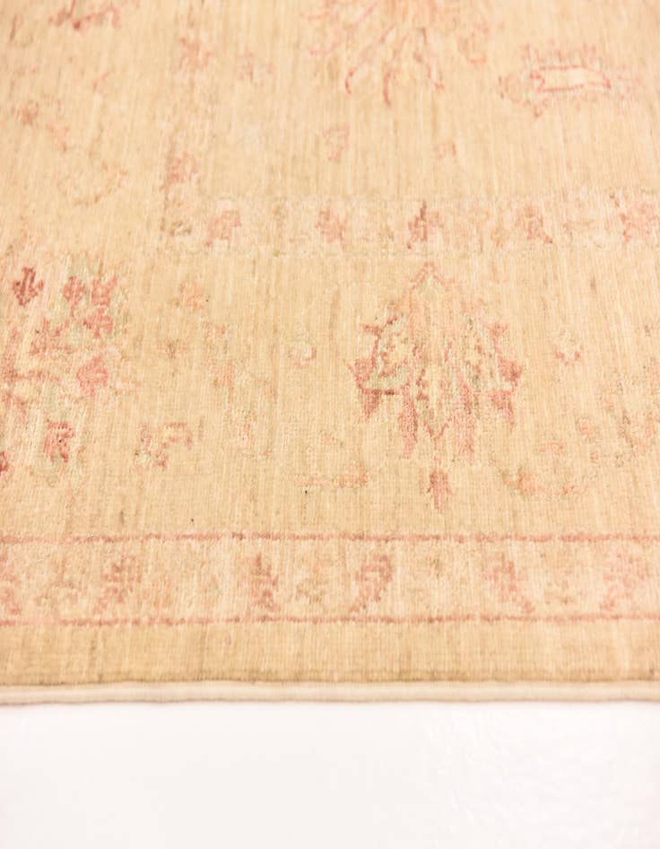 Detail image of  5' 7 x 8'  Hand Knotted Peshawar Ziegler Rug