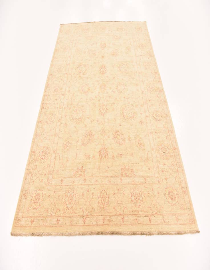 Detail image of  5' 8 x 7' 9  Hand Knotted Peshawar Ziegler Rug