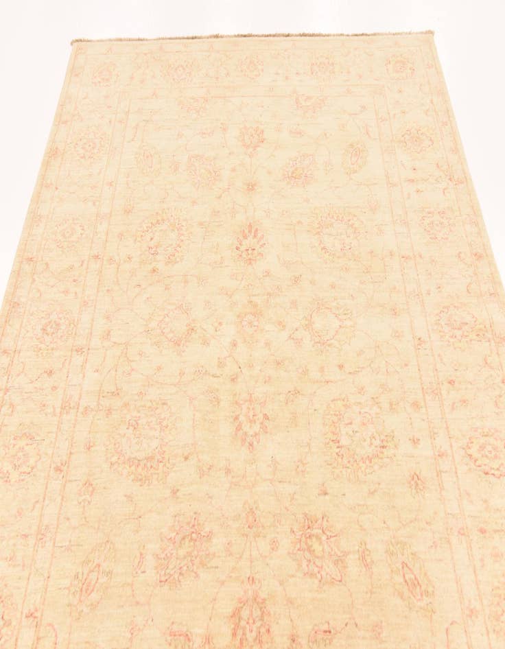 Detail image of  5' 8 x 7' 9  Hand Knotted Peshawar Ziegler Rug