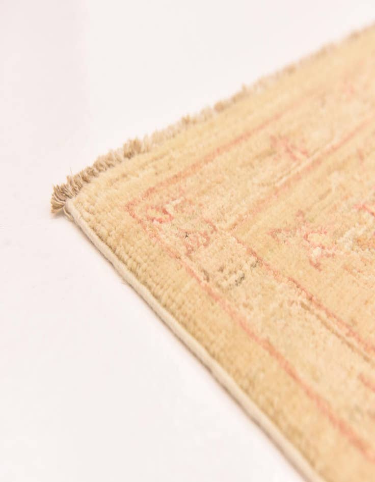 Detail image of  5' 8 x 7' 9  Hand Knotted Peshawar Ziegler Rug