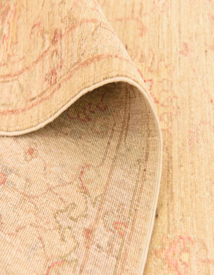 Detail image of  5' 8 x 7' 9  Hand Knotted Peshawar Ziegler Rug