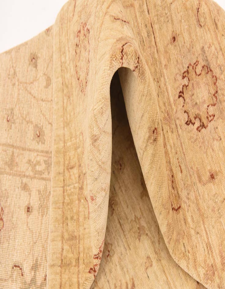 Detail image of  5' 7 x 7' 7  Hand Knotted Peshawar Ziegler Rug