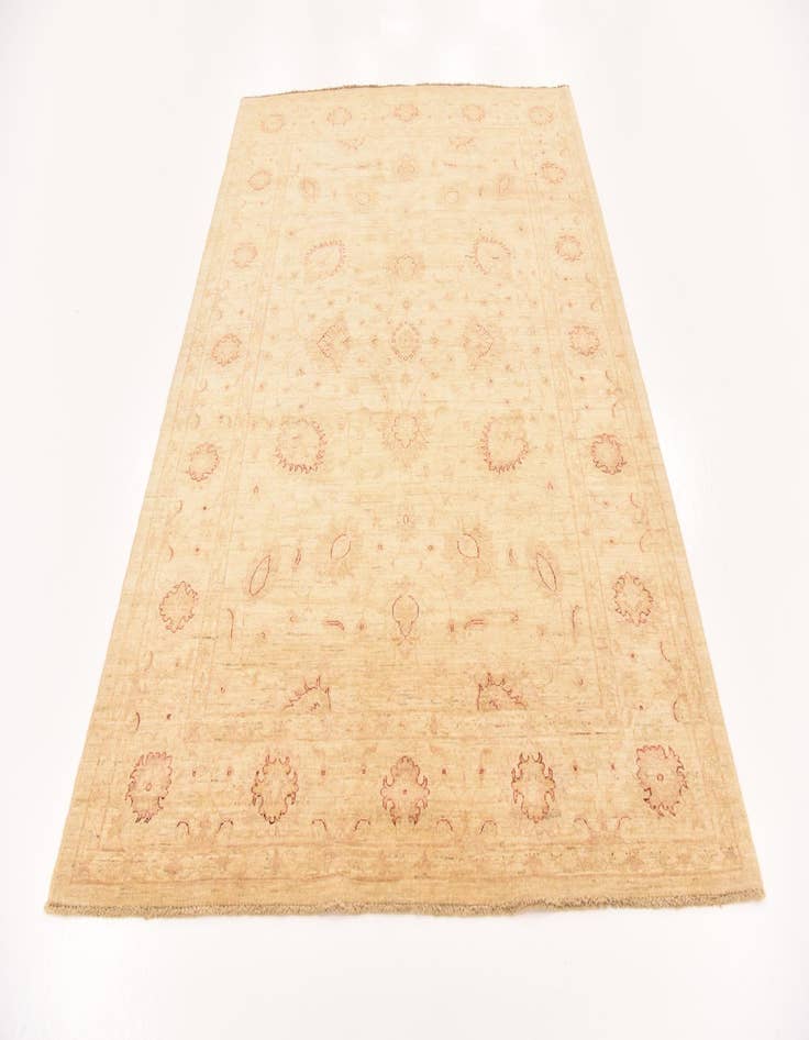 Detail image of  5' 7 x 7' 7  Hand Knotted Peshawar Ziegler Rug