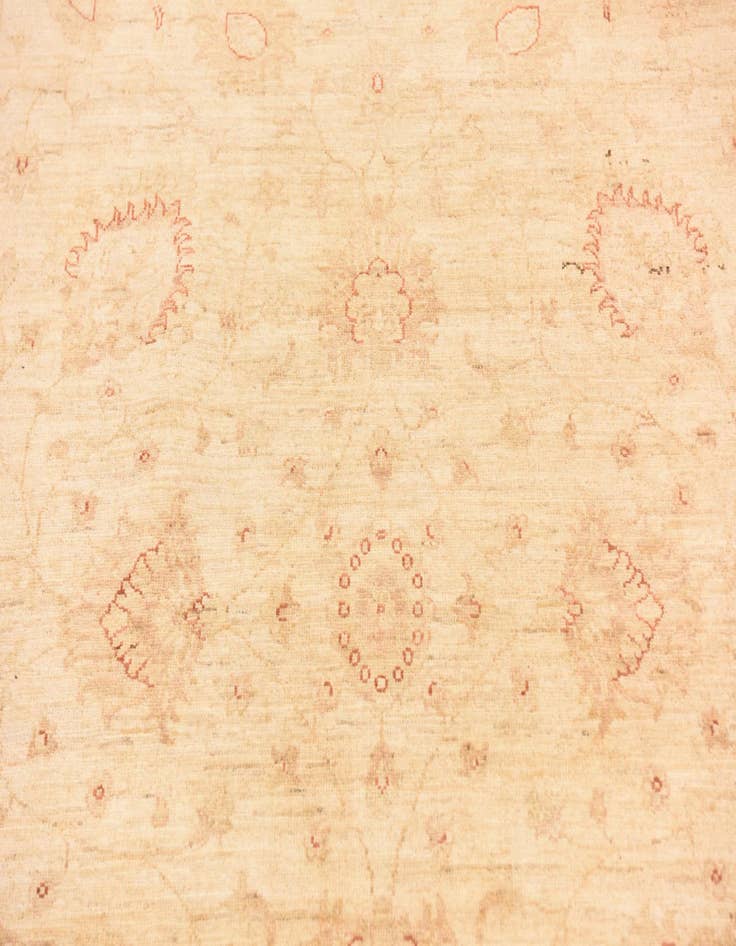 Detail image of  5' 7 x 7' 7  Hand Knotted Peshawar Ziegler Rug