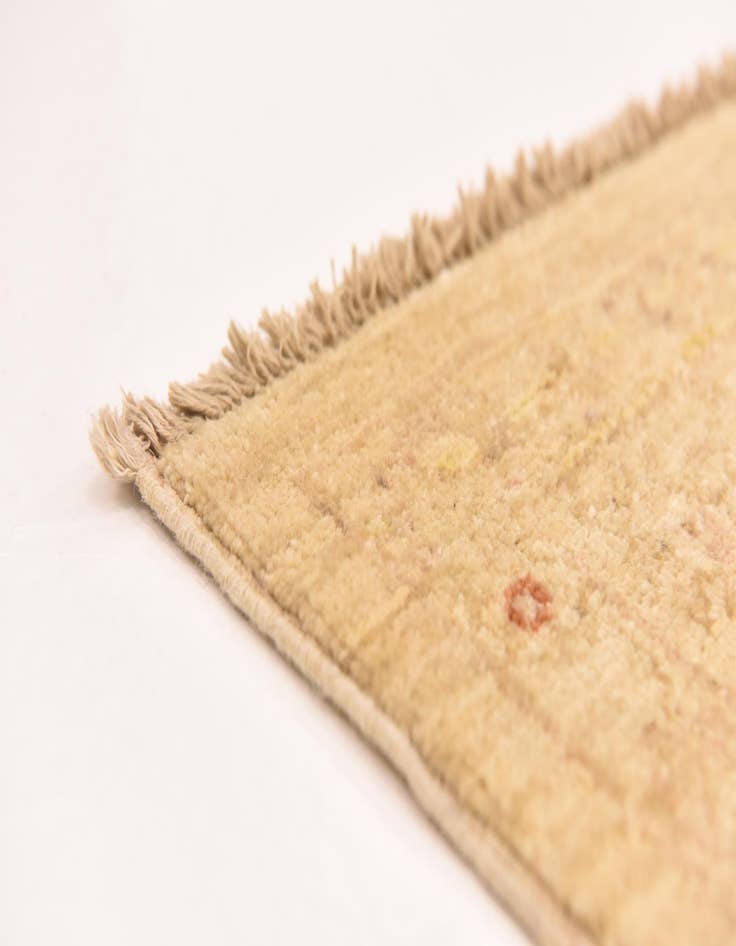 Detail image of  5' 7 x 8'  Hand Knotted Peshawar Ziegler Rug