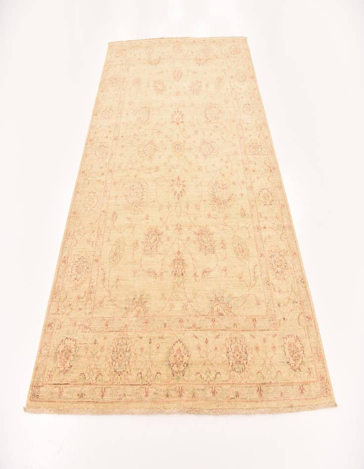 Detail image of  5' 7 x 8' 2  Hand Knotted Peshawar Ziegler Rug