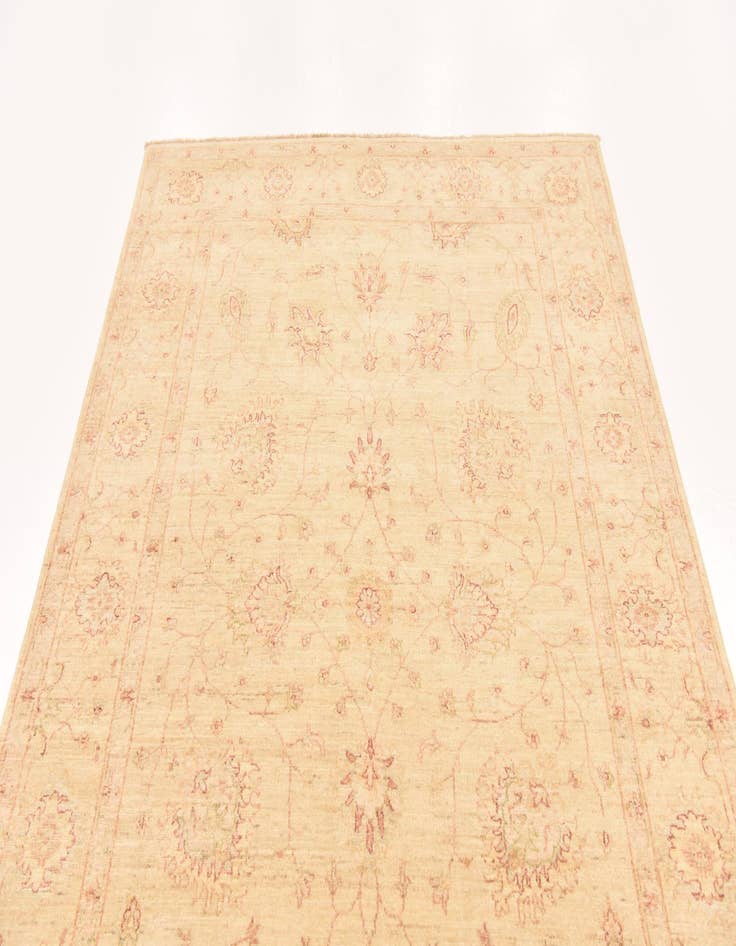 Detail image of  5' 7 x 8' 2  Hand Knotted Peshawar Ziegler Rug