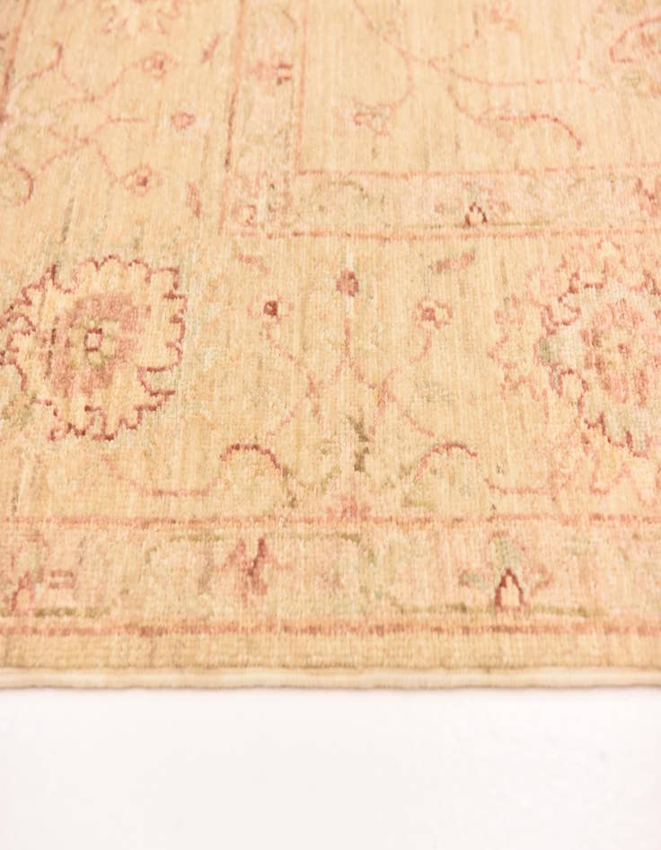 Detail image of  5' 7 x 8' 2  Hand Knotted Peshawar Ziegler Rug