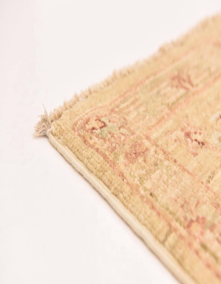 Detail image of  5' 7 x 8' 2  Hand Knotted Peshawar Ziegler Rug