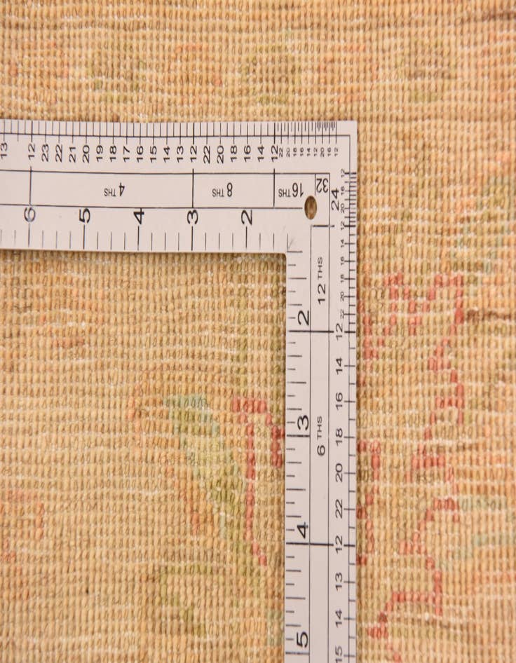 Detail image of  7' x 9' 4  Hand Knotted Peshawar Ziegler Rug