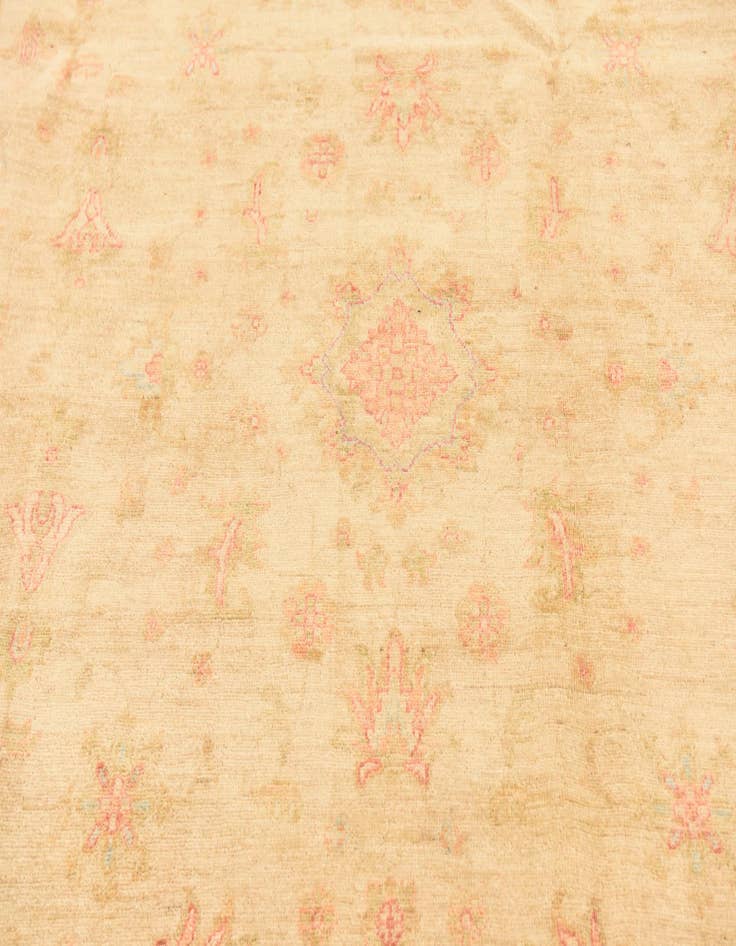 Detail image of  7' x 9' 4  Hand Knotted Peshawar Ziegler Rug