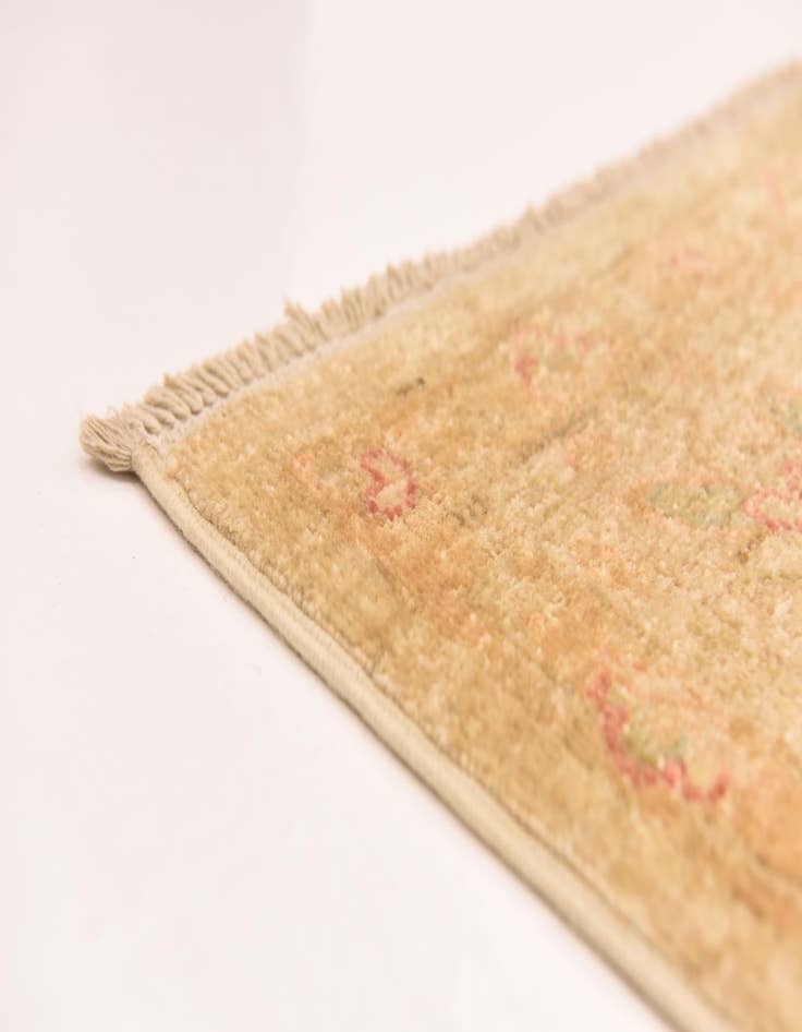 Detail image of  7' x 9' 4  Hand Knotted Peshawar Ziegler Rug