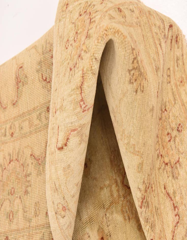 Detail image of  5' x 6' 5  Hand Knotted Peshawar Ziegler Rug