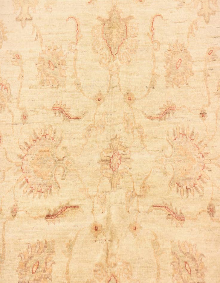 Detail image of  5' x 6' 5  Hand Knotted Peshawar Ziegler Rug