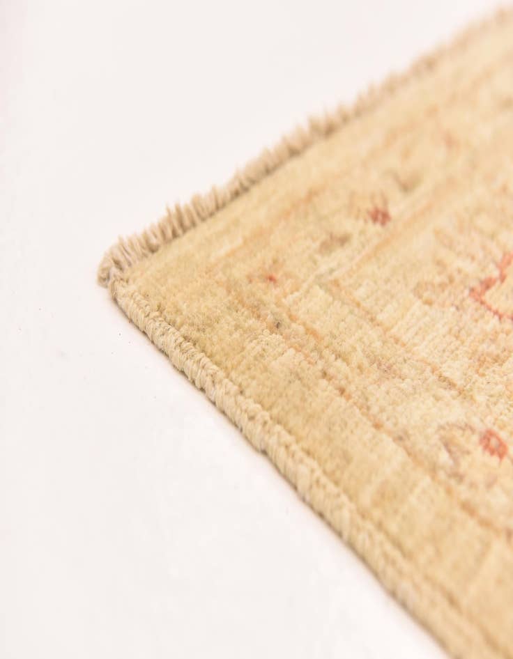 Detail image of  5' x 6' 5  Hand Knotted Peshawar Ziegler Rug