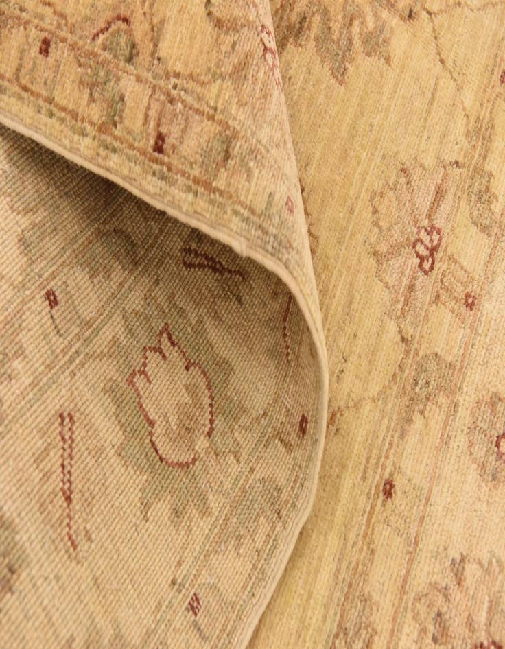 Detail image of  5' x 6' 7  Hand Knotted Peshawar Ziegler Rug