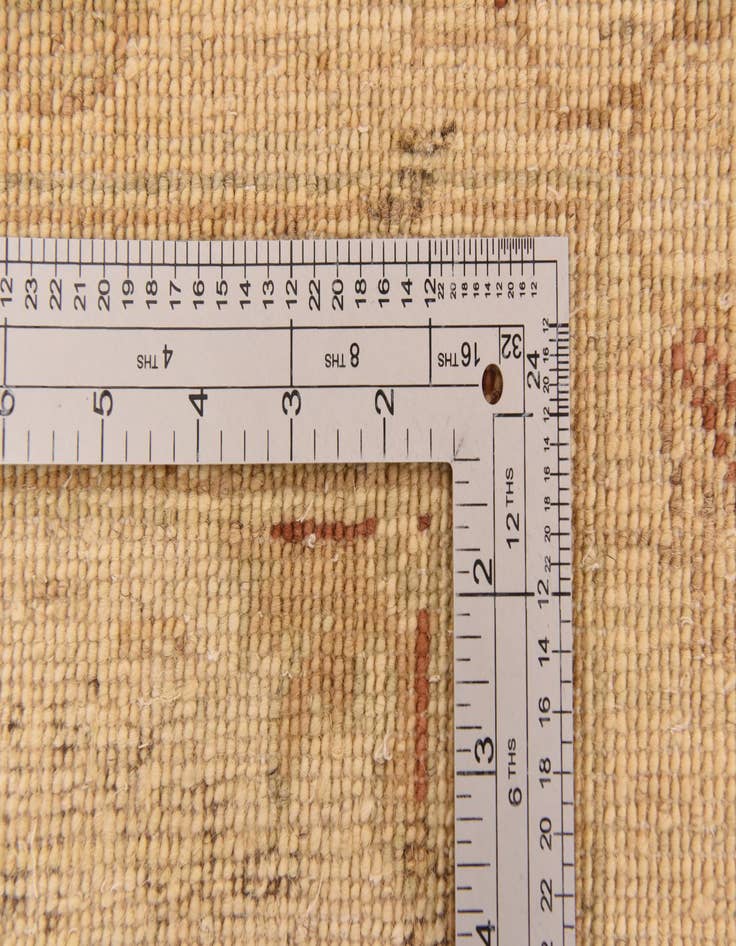 Detail image of  5' x 6' 7  Hand Knotted Peshawar Ziegler Rug