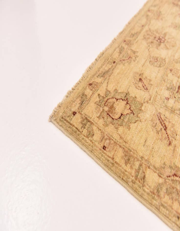 Detail image of  5' x 6' 7  Hand Knotted Peshawar Ziegler Rug