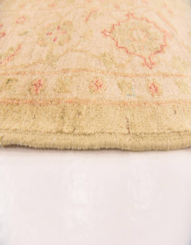 Detail image of  6' 9 x 9' 7  Hand Knotted Peshawar Ziegler Rug